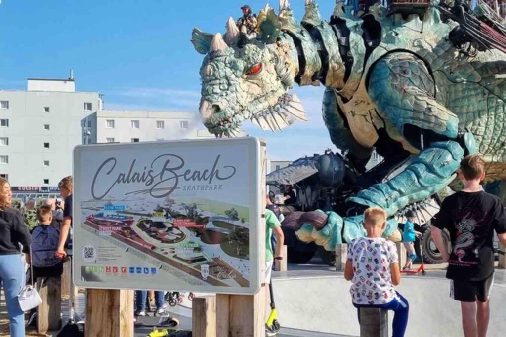 La Plage Superbe Studio Refait A Neuf Calais Exteriér fotografie